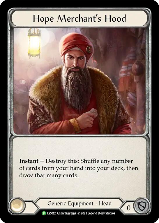 Fabric of Hope // Hope Merchant's Hood [LSS012] (Promo)  Cold Foil