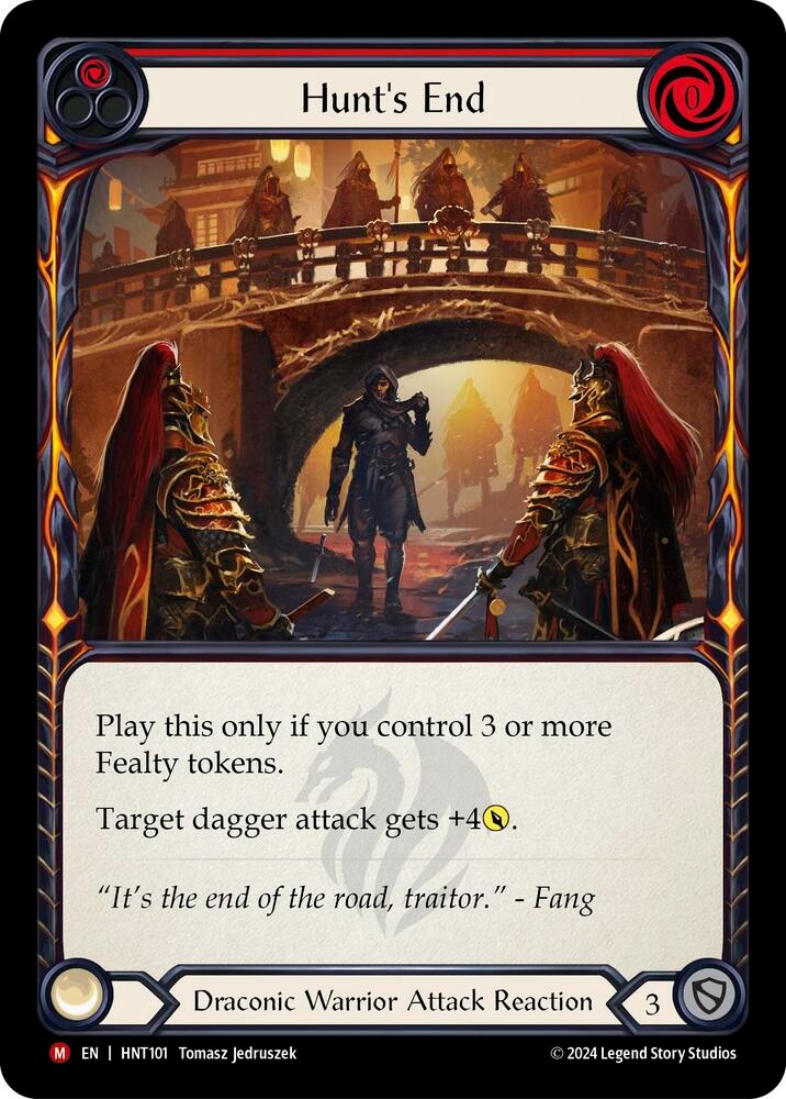 Hunt's End [HNT101] (The Hunted)  Rainbow Foil (Copy)