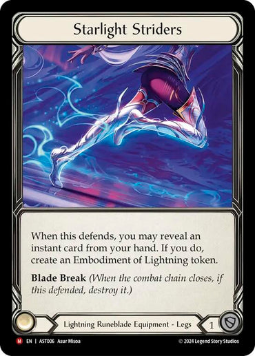 Starlight Striders [AST006] (Armory Deck: Aurora)  Rainbow Foil