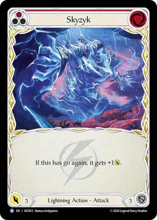 Skyzyk [AST013] (Armory Deck: Aurora)  Rainbow Foil