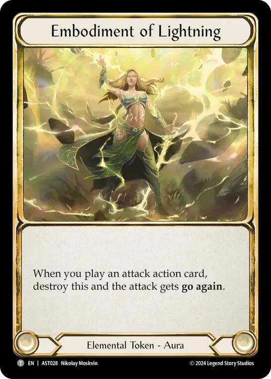 Embodiment of Lightning [AST028] (Armory Deck: Aurora)
