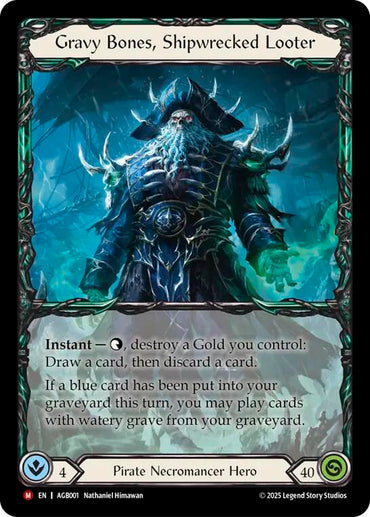 Gravy Bones, Shipwrecked Looter (Regular) [AGB001] (Armory Deck: Gravy Bones)