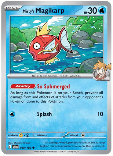 Misty's Magikarp (048/182) [Scarlet & Violet: Destined Rivals]