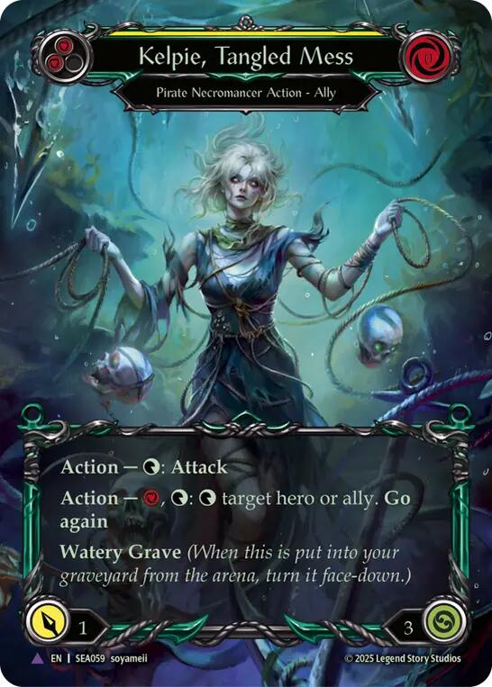 Kelpie, Tangled Mess (Marvel) [SEA059] (High Seas)  Cold Foil