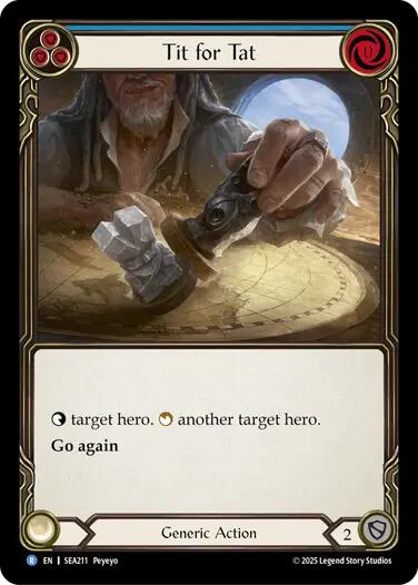 Tit for Tat [SEA211] (High Seas)  Rainbow Foil