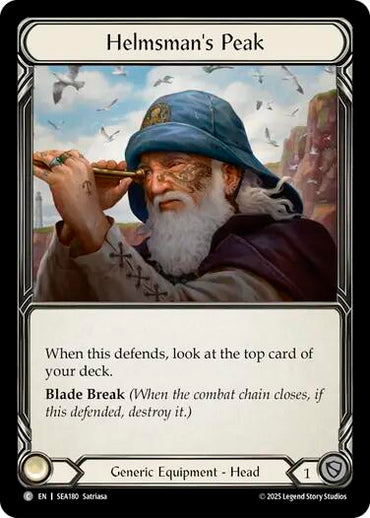 Helmsman's Peak (Treasure) [SEA180] (High Seas)  Cold Foil