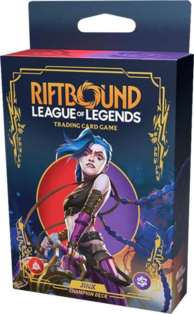 Riftbound TCG: Origins Champion Deck - Jinx (English)