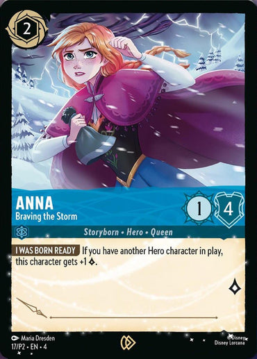 Anna - Braving the Storm (17/P2) [Promo Cards]