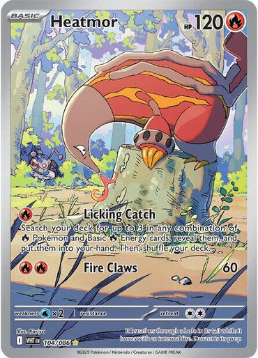 Heatmor (104/086) [Scarlet & Violet: White Flare]