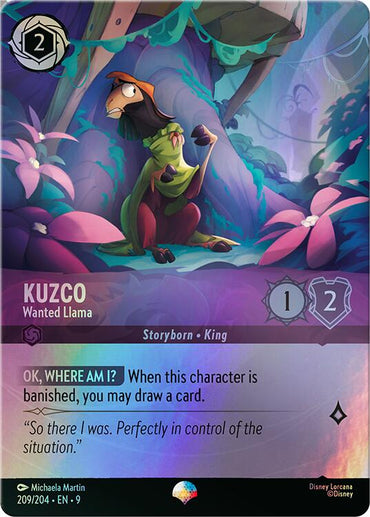 Kuzco - Wanted Llama (Epic) (209/204) [Fabled]