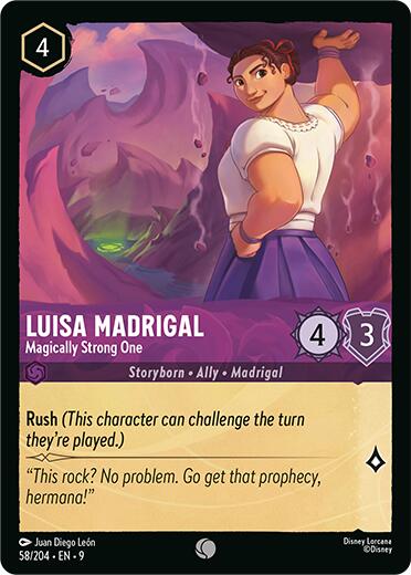 Luisa Madrigal - Magically Strong One (58/204) [Fabled]