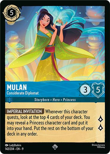 Mulan - Considerate Diplomat (142/204) [Fabled]