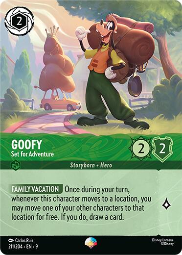 Goofy - Set for Adventure (Epic) (211/204) [Fabled]