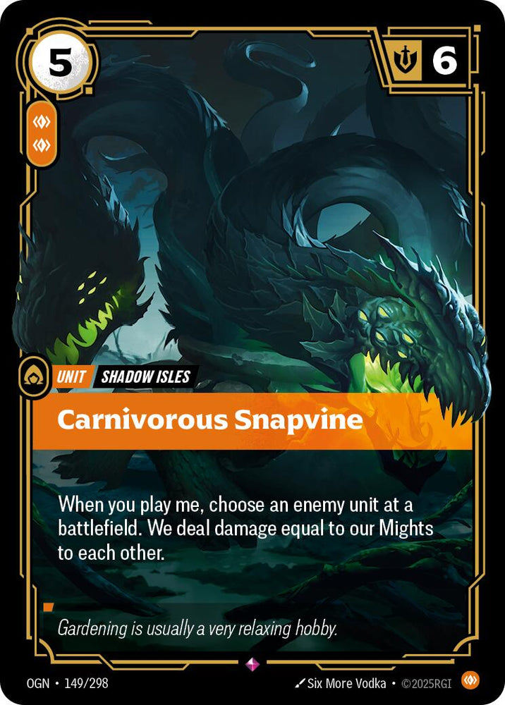 Carnivorous Snapvine