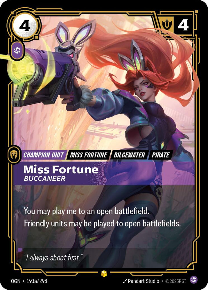 Miss Fortune, Buccaneer (Alternate Art)