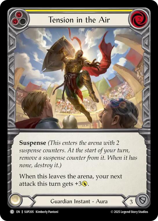 Tension in the Air (Yellow) [SUP205] (Super Slam)