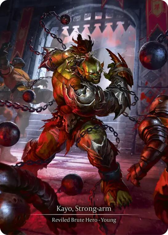 Kayo, Strong-arm (Marvel Cold Foil) [SUP064] (Super Slam)  Cold Foil