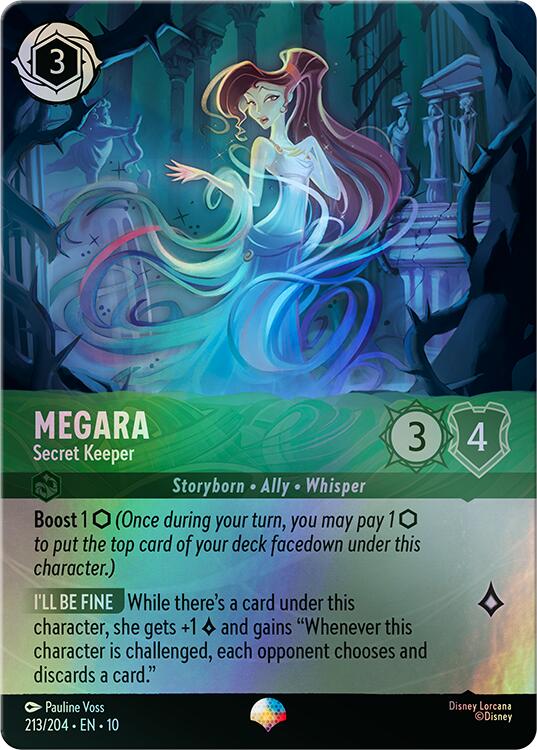 Megara - Secret Keeper (Epic) (213/204) [Whispers in the Well]