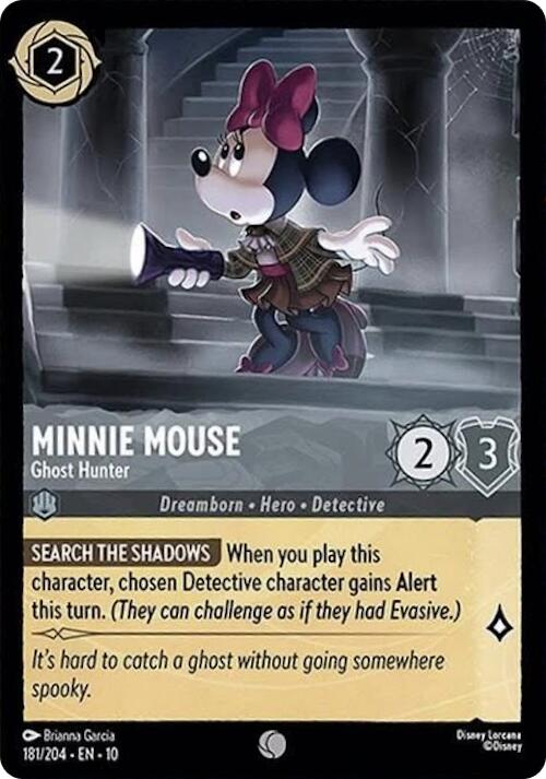 Minnie Mouse - Ghost Hunter (181/204) [Whispers in the Well]