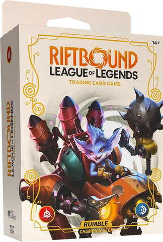 Riftbound TCG: Spiritforged Champion Deck - Rumble (English)