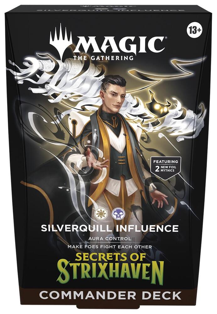 Magic the Gathering: Secrets of Strixhaven Commander Decks