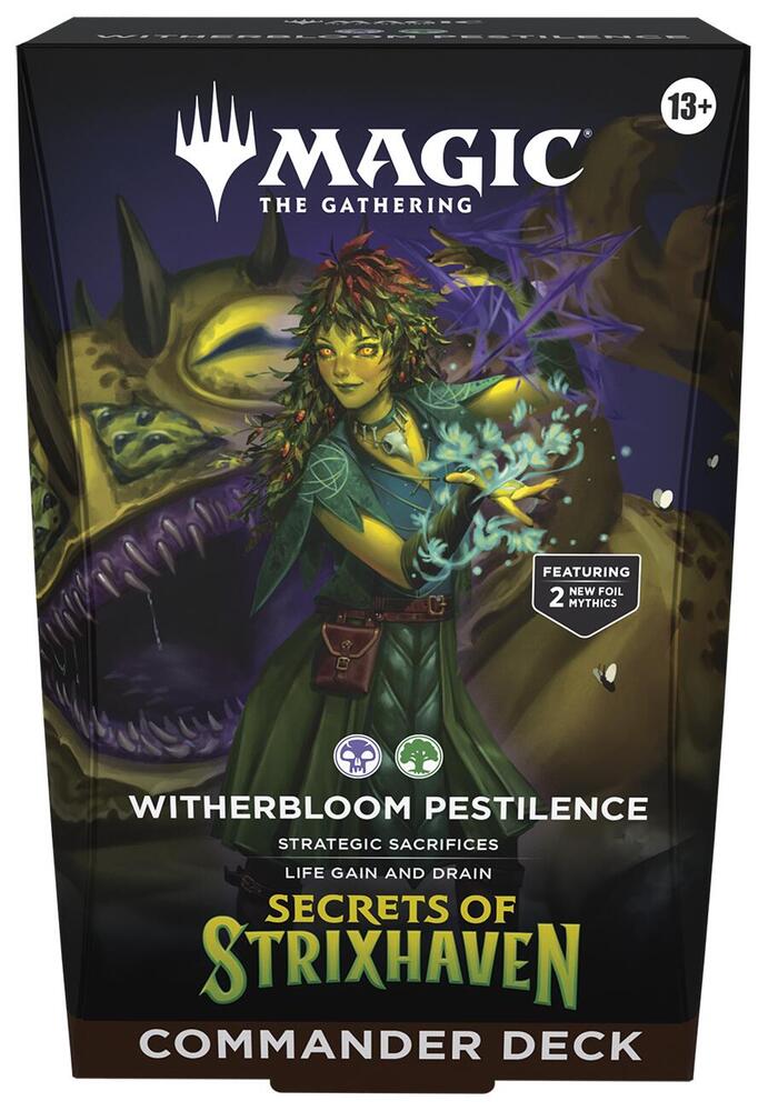 Magic the Gathering: Secrets of Strixhaven Commander Decks