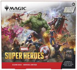 Magic the Gathering: Marvel Super Heroes Scene Box(Set of 2)