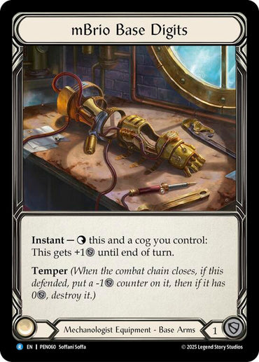 Mbrio Base Digits [PEN060] (Compendium of Rathe)  Cold Foil
