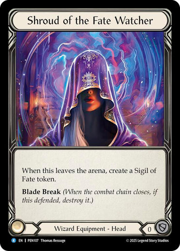 Shroud Of The Fate Watcher [PEN107] (Compendium of Rathe)  Cold Foil