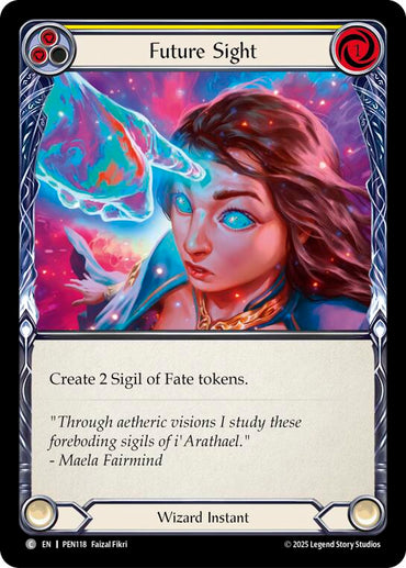 Future Sight (Yellow) (Regular) [PEN118] (Compendium of Rathe)
