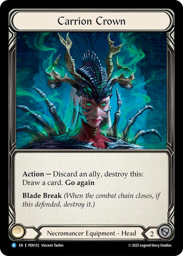 Carrion Crown [PEN152] (Compendium of Rathe)  Cold Foil