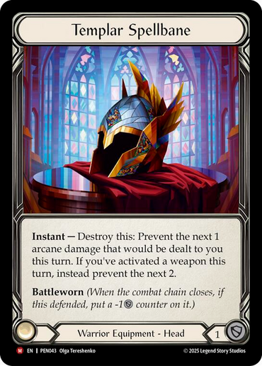 Templar Spellbane [PEN043] (Compendium of Rathe)