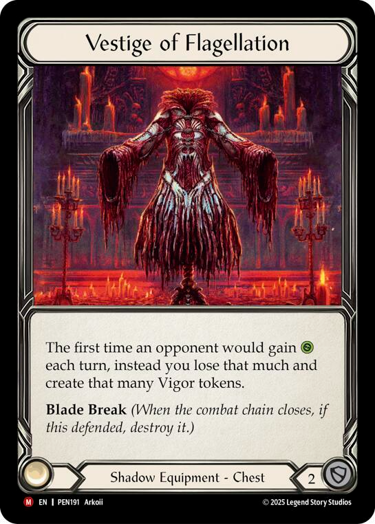 Vestige Of Flagellation [PEN191] (Compendium of Rathe)  Cold Foil