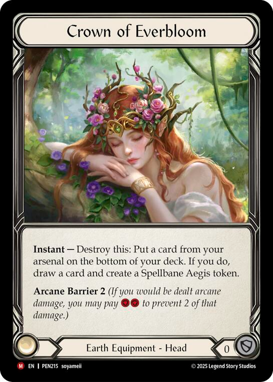 Crown Of Everbloom [PEN215] (Compendium of Rathe)  Cold Foil
