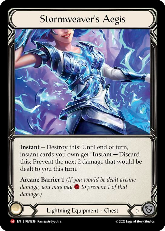Stormweavers Aegis [PEN239] (Compendium of Rathe)