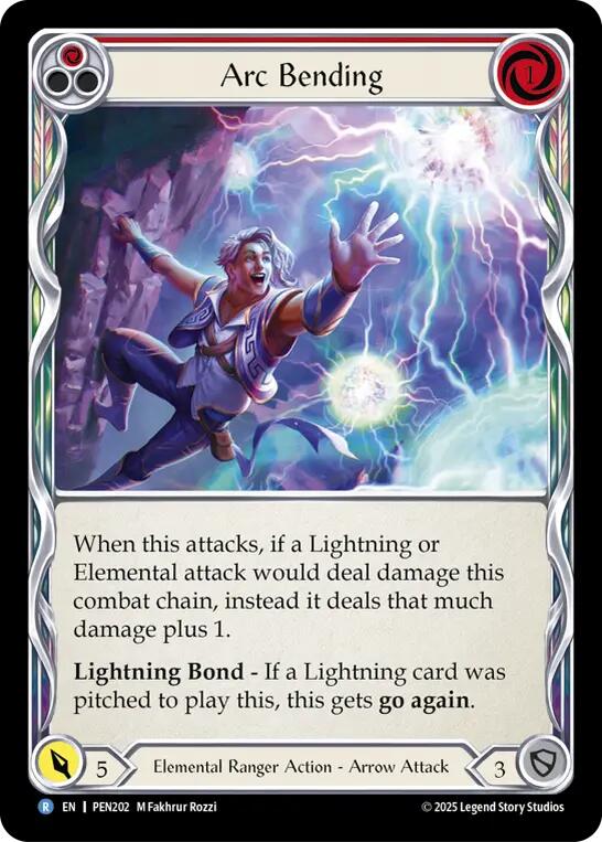 Art Of The Phoenix War (Red) [PEN254] (Compendium of Rathe)  Rainbow Foil