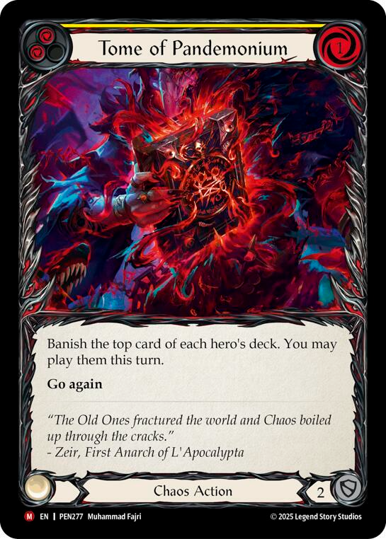 Tome Of Pandemonium (Yellow) [PEN277] (Compendium of Rathe)
