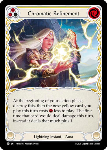 Chromatic Refinement (Yellow) [OMN194] (Omens of the Third Age)