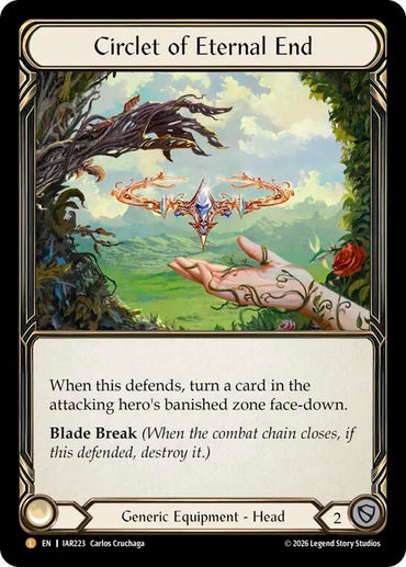 Circlet of Eternal End [IAR223] (Usurp the Shadow Throne)  Rainbow Foil