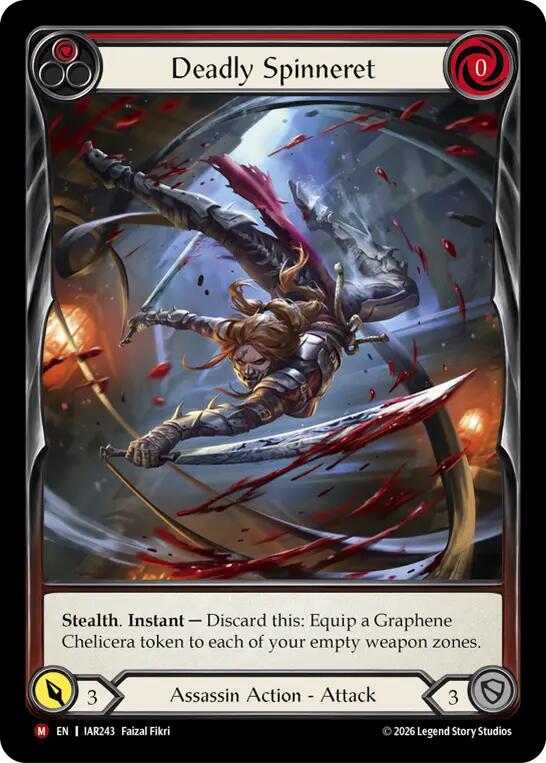 Deadly Spinneret [IAR243] (Usurp the Shadow Throne)