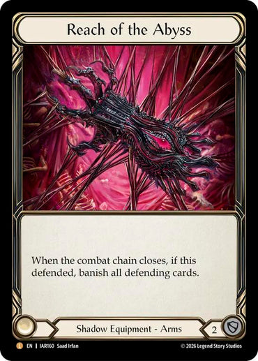 Reach of the Abyss [IAR160] (Usurp the Shadow Throne)  Cold Foil