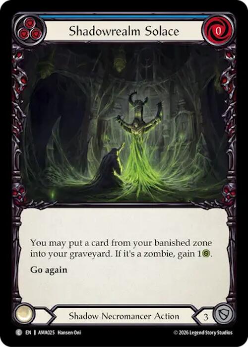 Shadowrealm Solace [AMA025] (Armory Deck: Malice)