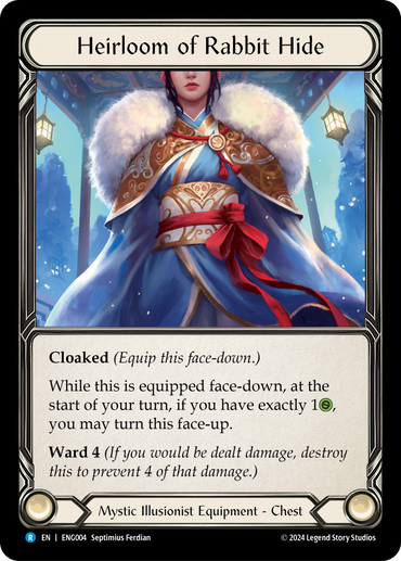 Heirloom of Rabbit Hide [ENG004] (Part the Mistveil Enigma Blitz Deck)