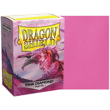 Dragonshield: Pink Diamond - Matte Sleeves - Standard Size