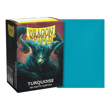 Dragonshield: Turqoise - Matte Sleeves - Standard Size