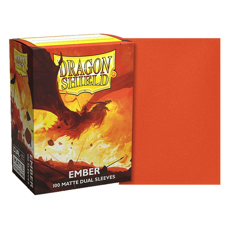 Dragonshield: Ember - Matte Dual Sleeves - Standard Size