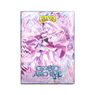 Dragon Shield 100 - Standard Deck Protector Sleeves - Art Matte - Grand Archive - Merlin, Brilliant Vestige