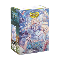 Dragon Shield 100 - Standard Deck Protector Sleeves - Art Matte - Grand Archive - Alice, Golden Queen