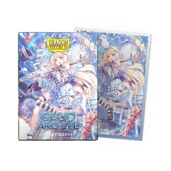Dragon Shield 100 - Standard Deck Protector Sleeves - Art Matte - Grand Archive - Alice, Golden Queen