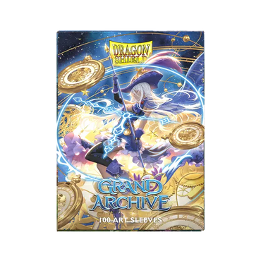 Dragon Shield 100 - Standard Deck Protector Sleeves - Art Matte - Grand Archive - Chronowarp